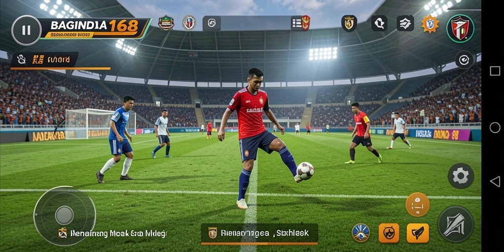 Tampilan gameplay yang mendebarkan dalam BAGINDA168.