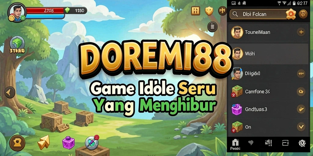 Tampilan gameplay <strong>DOREMI88</strong> yang mengasyikkan dan penuh warna.