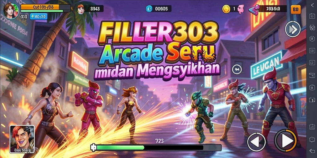 Screenshot gameplay FILTER303 yang menampilkan aksi seru dan tantangan.