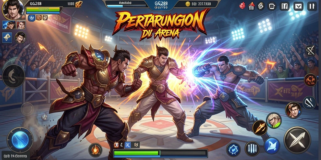 Tampilan tak terlupakan dari pertarungan seru di GG288.