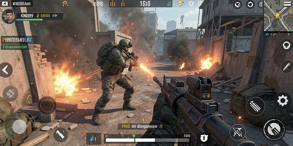 Menampilkan aksi seru dan gameplay mendebarkan dari KNO89.