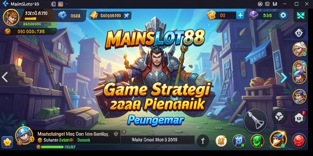 Tampilan gameplay MAINSLOT88 yang strategis dan mendebarkan.