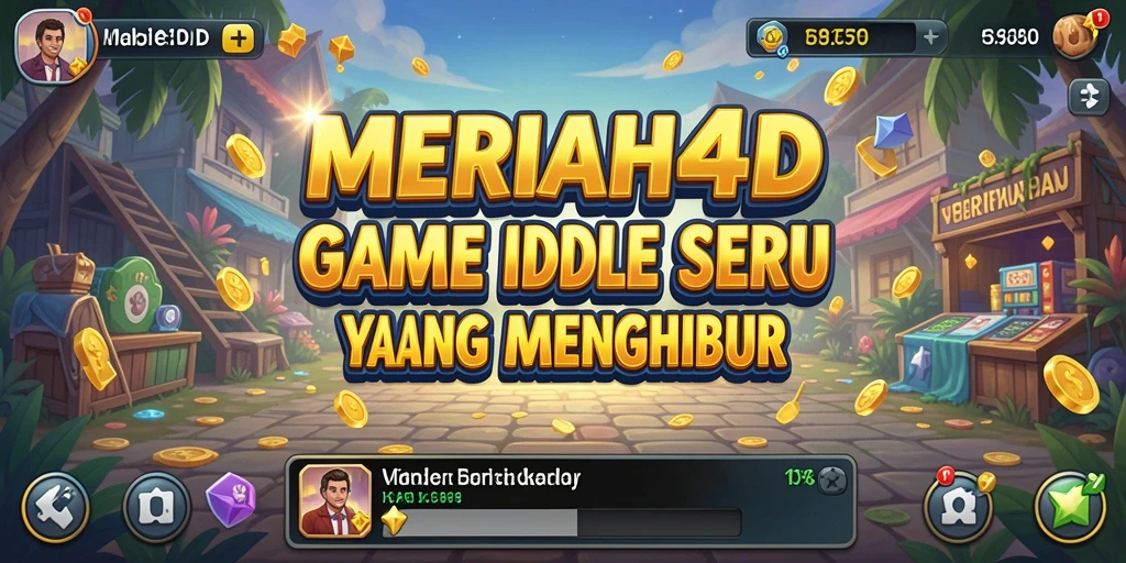 Screenshot utama MERIAH4D menampilkan gameplay Idle yang seru.