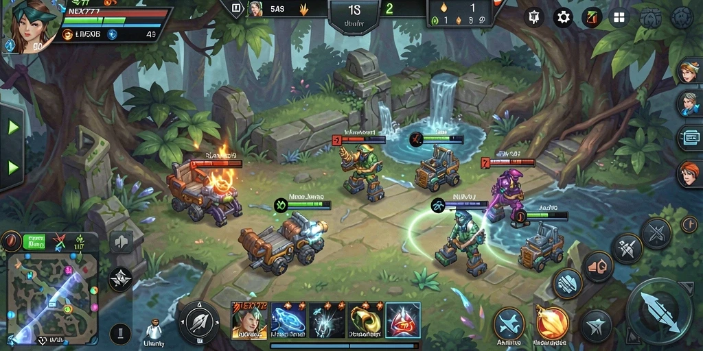 Screenshot utama NEX777 menampilkan penggunaan fitur aplikasi Utility.
