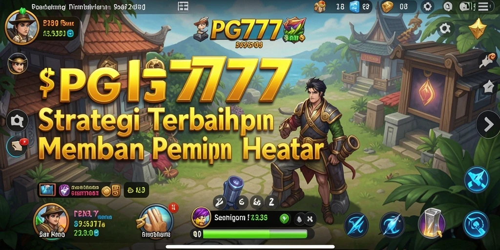 Tampilan gameplay PG777 dengan pertempuran strategis yang mendebarkan.