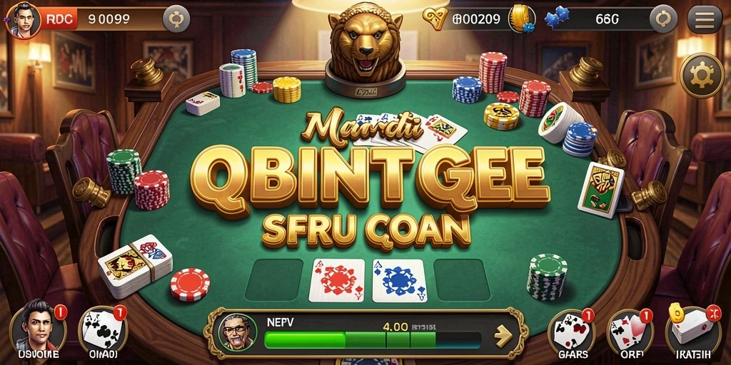 Tampilan gameplay QiuQiu di ROBINTOGEL yang menegangkan.