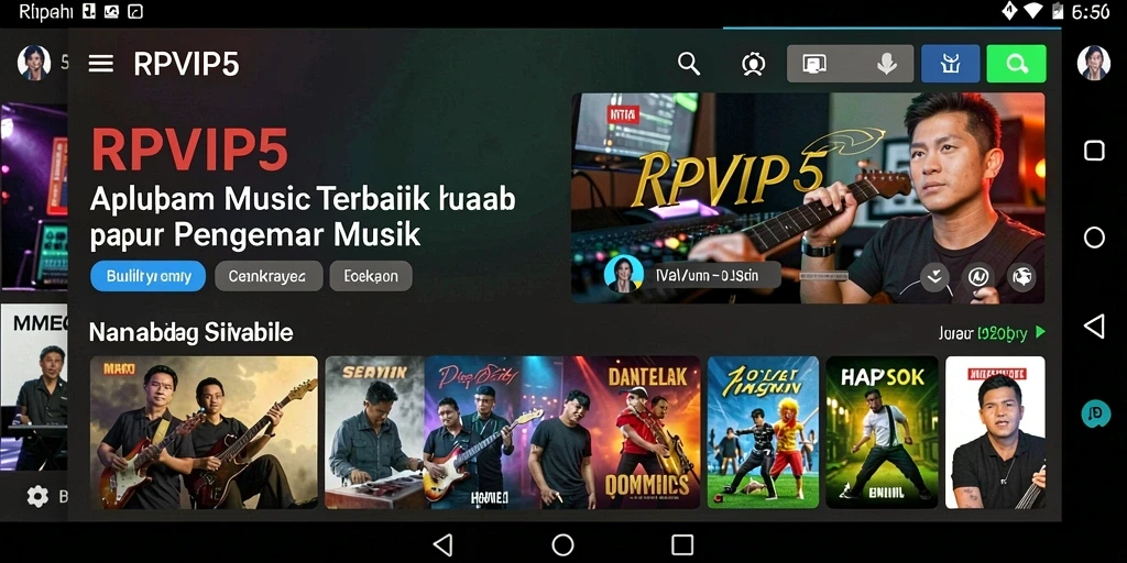 Tampilan gameplay RPVIP5 yang interaktif dan seru.
