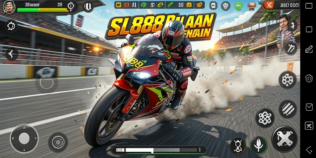 Tampilan menarik dari gameplay SL888 yang mendebarkan.