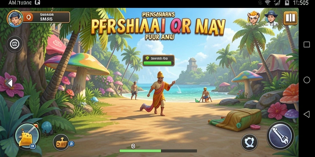 Tampilan menarik saat bermain SM605 dengan gameplay yang menyenangkan.