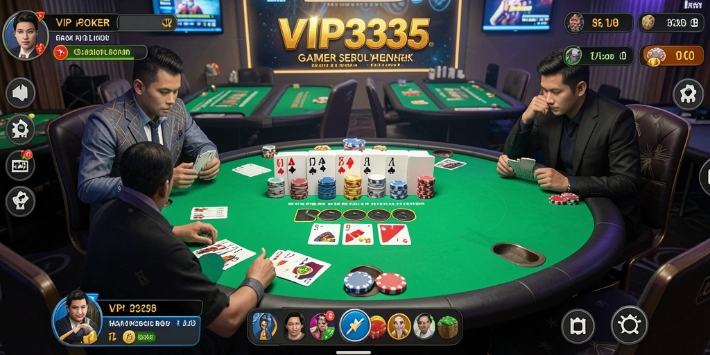 Tangkap momen seru bermain poker di VIP333.