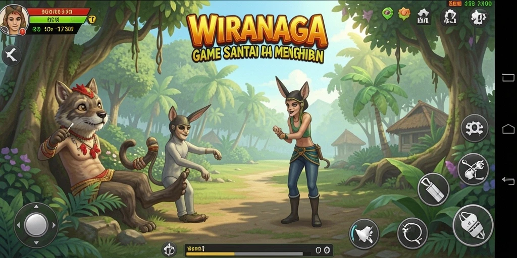 Screenshot gameplay WIRANAGA yang menampilkan aksi seru dalam permainan Casual.
