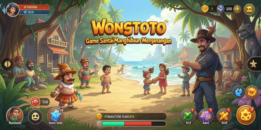 Screenshot gameplay WONGTOTO yang seru dan menghibur.